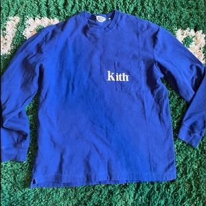 Kith long sleeve pocket tee